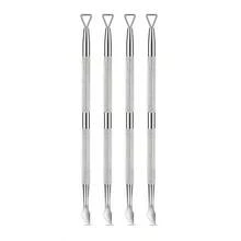 3/4pcs High Quality Stainless Steel Cuticle Nipper, Double-Edged Precision Grinded Blades, Professional Manicure Tool For Removing Cuticles And Hangnails - Silver - View 2