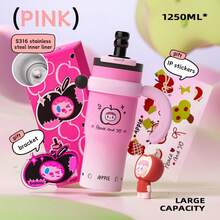 1PC 40oz Stainless Steel Insulated Car Cup, Large Capacity, With Handle, Easy To Carry, Meet Daily Use Needs, Available In A Variety Of Colors, Is A Good Choice For Personal Use Or As A Gift, Holiday Gift, Beautiful And Practical - Multicolor 2 - View 14