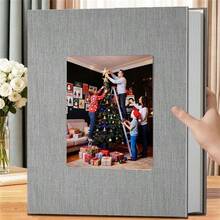 6-Inch 200-Pocket Large Capacity Rectangular Design, Suitable For Weddings, Homes, Travel And Other Memories, A Quality Choice To Record The Passage Of Time - 1PC - View 6