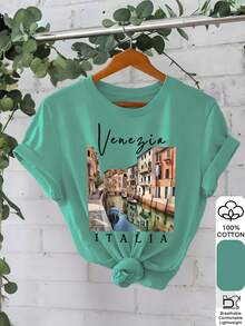 Women T-Shirts - [White] - View 8