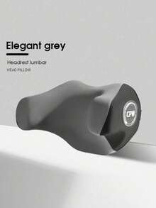 1pc Universal Car Headrest Neck Pillow, Comfortable Business Style Memory Foam Pillow, All-Season Use - A - View 12