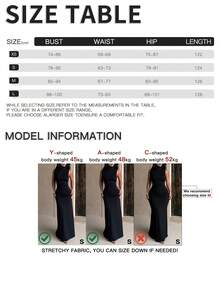 Solid Color Elegant Sexy Knit Fabric Twist Zipper Backless Dress, Suitable For Weddings, Birthday Parties, Formal Dinners, Homecoming Dances, Spring/Summer Occasions Party - Baby Blue - View 3