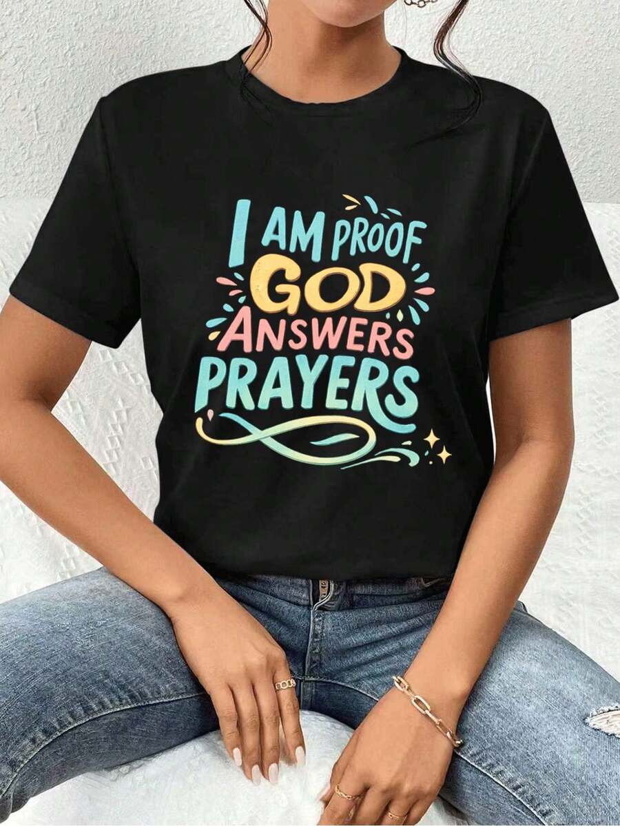 Women T-Shirts - Black - View 1
