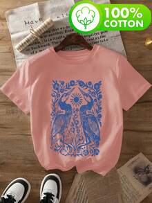 Women T-Shirts - [White] - View 8