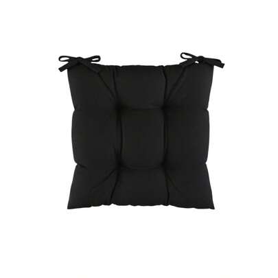 Almofada Futon Para Cadeira 40x40cm Grande Cheia Com Fitinhas De Amarrar