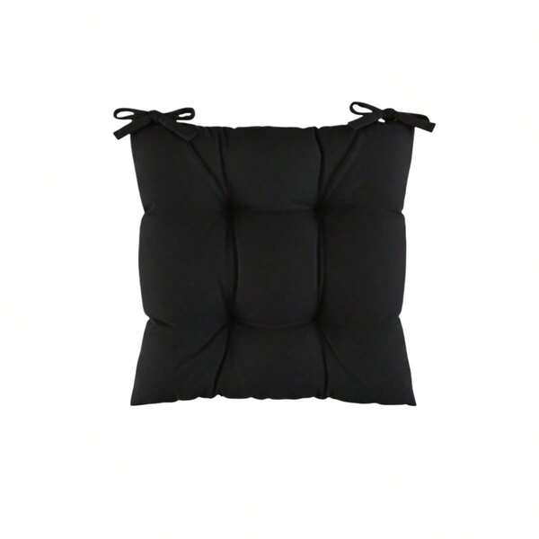 Almofada Futon Para Cadeira 40x40cm Grande Cheia Com Fitinhas De Amarrar