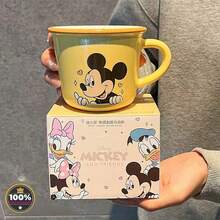 Disney Mani Scale 陶瓷水杯，卡通饮水杯，家用牛奶咖啡杯礼盒套装，生日礼物 - 彩色 - 查看 18