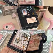 小紅書と同じ紺色カウボーイm 5手帳簿ins小衆復小紅書と同じ紺色カウボーイm 5手帳簿ins小衆復古高容貌値携帯ルーズリーフポケット帳古高容貌値携帯ルーズリーフポケット帳 - AA - チェックする 6