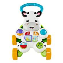 Cebra de Aprendizaje Andadera Interactiva 6m+, Segura y Divertida para Bebés - Blanco - Ver 2