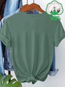 Women T-Shirts - [White] - View 9