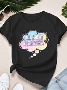 Women T-Shirts - Black - View 2