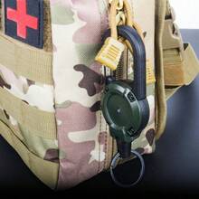 Kẹp rút đa năng, thích hợp cho cắm trại và câu cá - Chất liệu ABS bền, dễ kéo, dây thép tự rút, kẹp đa năng - nhiều màu - Xem 11