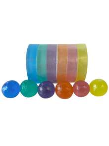 1/2/10/20 Cuộn Bóng Dính Giảm Căng Thẳng, Bóng Dính Trong Suốt, Bóng Dính Pha Lê Macaron kéo tay, Băng Dính Sổ Kế Hoạch, Băng Dính Văn Phòng Phẩm, Dụng Cụ Giảm Căng Thẳng Tự Làm Cho Học Sinh - nhiều màu - Xem 6