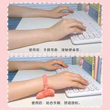 Adjustable Wrist Support Band With Mini Mouse Wrist Rest Pad, Cute Hand Pillow Wrist Support - Multicolor - View 4
