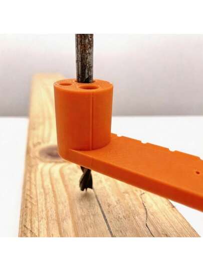 Multi-Function Woodworking Center Marking Gauge | Precise Marking & Drilling Guide Tool For Wood Processing, Measurement & Marking, Supports 120mm Width, 4-8mm Drill Bit Guidance, Essential DIY Hand Tool