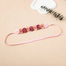 1 chiếc băng đô hoa 3D thủ công sáng tạo mới, băng đô hoa nhân tạo phong cách Bohemian, phụ kiện tóc thời trang dành cho nữ. - Nhiều màu - Xem 11