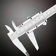 High Precision Stainless Steel Vernier Caliper, Industrial-Grade Collectible Measurement, Multi-Purpose Caliper For Inner Diameter And Depth - Multicolor - View 3