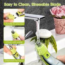 适用于 One Blade QP2520 QP2515 QP2630 QP6510 QP6520 QP6530 电动剃须刀的替换修剪头 - 多色 - 查看 6