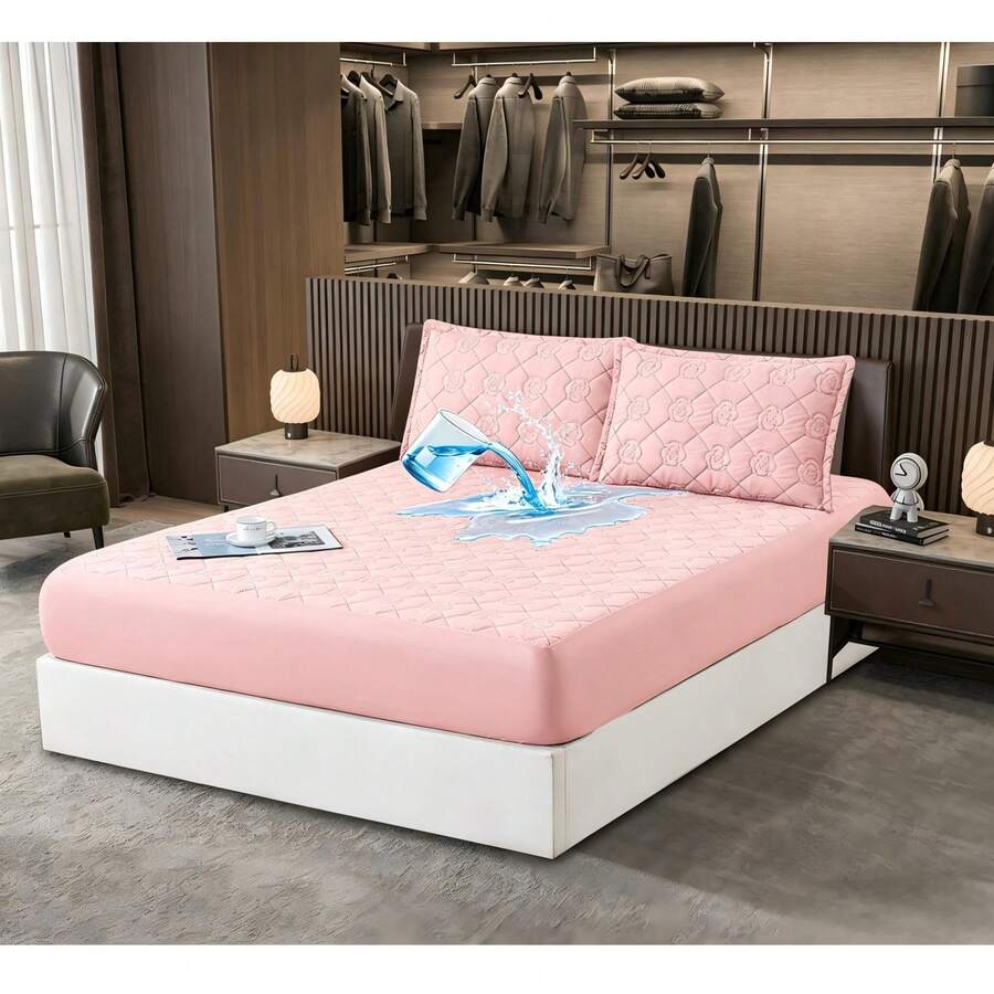 Fitted Sheets - Pink - View 1