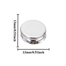 4/8pcs Set Seamless Clothing Snap Fasteners, Fashion Scarf/Shawl Clips, Flat Round Clips For Sweaters Or Shirts, Multi-Functional Magnetic Clasps, Detachable & Reusable, Damage-Free, Quick Styling Clips, Seamless Clothing Reinforcement, Minimalist Design Clothing Clips - Multicolor - View 6