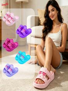 Women Flat Sandals - Pink - View 4
