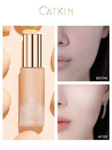 CATKIN Dreamland Lightweight Medium Coverage Long-Lasting Natural Moisturizing Liquid Foundation 30ml C01 - C01 Natural (Moisturizing) - View 3