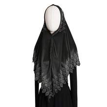Elegant, Convenient, Breathable Modest Hijab Women's Rhinestone Knit Jersey Instant Hijabs For Abaya - Multicolor - View 13