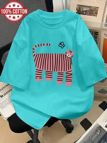 Women T-Shirts - [White] - View 7
