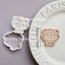 Love Frog Cookie Embossing Stamp Biscuit Mold Cute Animal Frog Cookie Cutter Baking Biscuit Cutters Kitchen Baking Pastry Tools - White - View 8