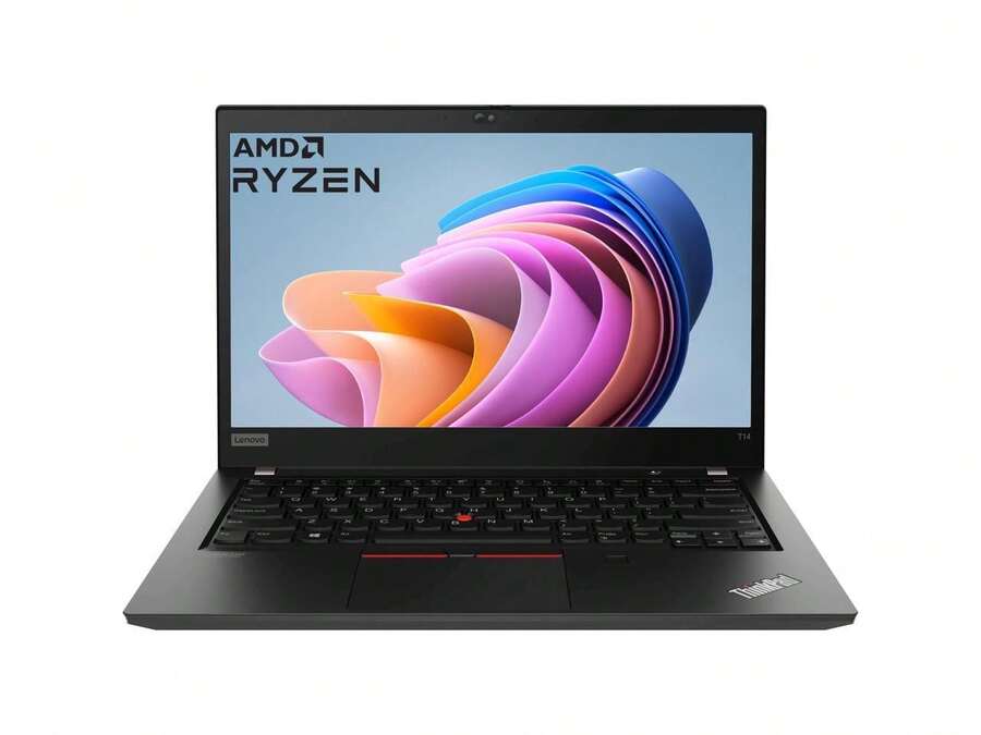 Refurbished - Lenovo ThinkPad T14 Gen 1 AMD Ryzen 7 PRO 4750U 16GB Memory 512GB SSD 14.0" Windows 11 Pro - 美規A型插(110-127V) - 查看 1