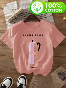 Women T-Shirts - [White] - View 8