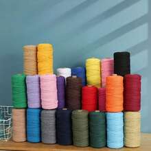 100m Natural Jute Rope, Suitable For Tapestry Hanging, Plant Baskets, Weaving, Gift Wrapping And Wedding Decor - Multicolor - View 8