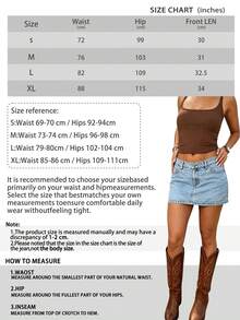 Whisplicity Women's Low Waist Solid Color Casual Minimalist Denim Mini Skirt, Summer - Light Wash - View 8