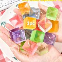 3 piezas/6 piezas/12 piezas Juguetes antiestrés Squishy Mini Estrella Mochi de rebote lento, regalos para volver a la escuela/Pascua/cumpleaños - Multicolor - Ver 15