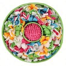 Sniff, Puzzle Pad Dogs, Enrichment Sniffing Training Game, Boredom Buster Food Dispenser, Interactive, All Season - Orange 38X38CM - View 15