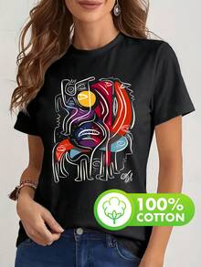 Women T-Shirts - Black - View 12