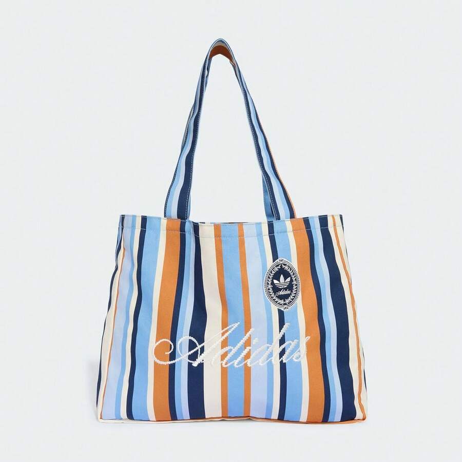 Adidas Originals Túi tote unisex, túi đeo vai KX5259 - Xanh và trắng - Xem 1
