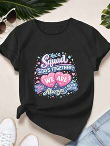 Women T-Shirts - Black - View 2