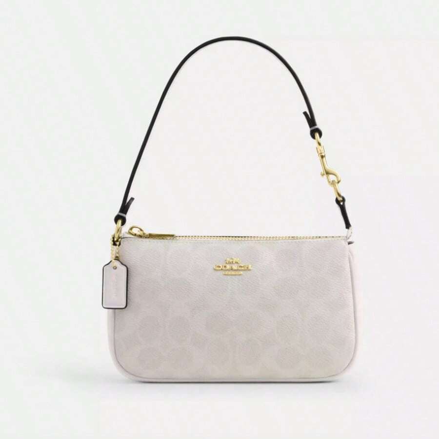 Coach Women's Nolita 19 Bag - 白色/粉筆色 - 查看 1