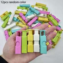 Bread Clips, Bagel Clips, Sealing Clips - Easy Squeeze Lock, Suitable For Sealing Various Bags, Household Kitchen Supplies - Multicolor - View 11