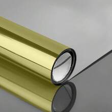 Phim dán kính phản quang một chiều màu bạc, phim cách nhiệt, phim vinyl chống tia UV, phim dán cửa sổ chống nắng dạng cuộn - 1PC - Xem 12
