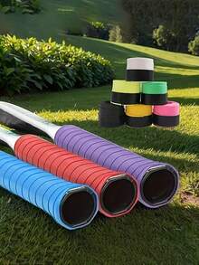 Băng quấn cán vợt, băng quấn cán vợt cầu lông chống trượt, băng quấn cán vợt thoáng khí dùng cho vợt squash, dây nhảy, cần câu, vợt tennis, được làm từ EVA và cao su. - Nhiều màu - Xem 2