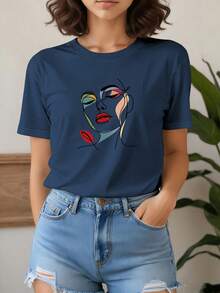 Women T-Shirts - Black - View 8