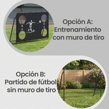 Portería de fútbol - Negro - View 5