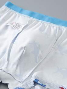 4pcs/Pack Boys' Boxer Briefs Underwear - Multicolor - View 9