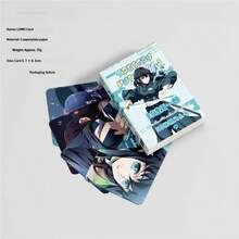 55Pcs Muichiro Tokito Photo Cards, Waterproof Lomo Cards Featuring "Kizuna No Kiseki", High Quality HD Print Cards For Anime Fans, Perfect For Collection, Laptop, Phone, Scrapbooking, Aesthetic Anime Merch - Multicolor - View 5