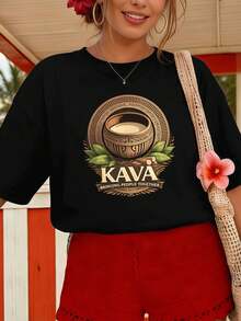 Women T-Shirts - Black - View 1