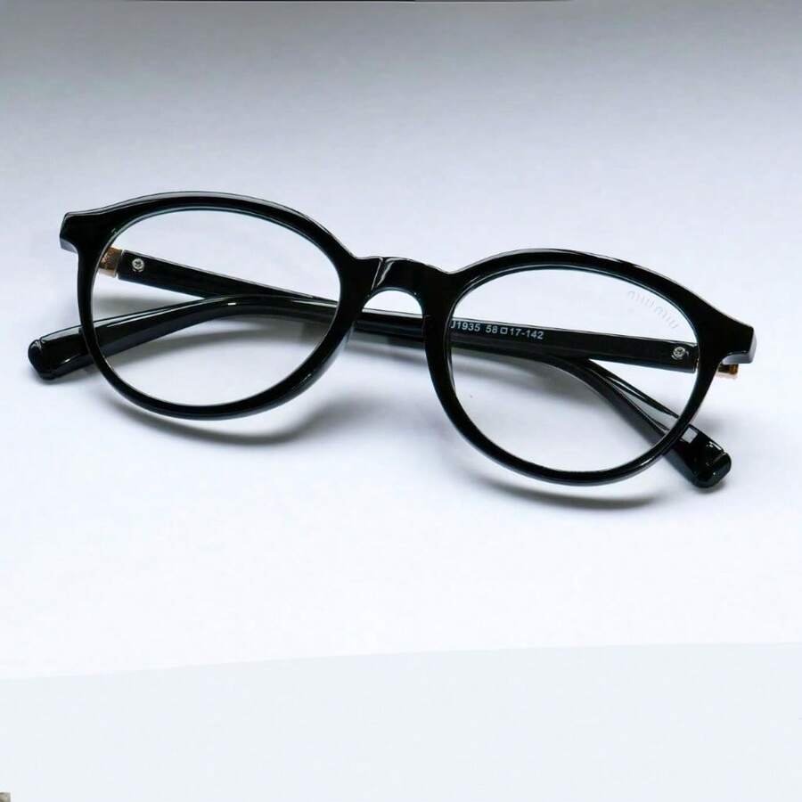 Retro Oval Women's Sunglasses, Tortoiseshell Pattern, Modern Style. - 9 - View 1