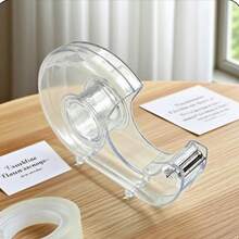 Dispensador de cinta transparente, adecuado para uso en oficina, hogar y escuela. Duradero y confiable, fácil de rellenar, almacenamiento conveniente, siempre listo para usar. Bienvenido a comprar. - Múltiples estilos - Ver 5
