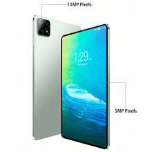 Qetupa X90 商務平板電腦，4GB+64GB/128GB，Android 15 MTK6797 八核 2.0GHZ 處理器，HD(1280x800) 觸控螢幕，5MP+13MP 雙鏡頭，6000mAh 長效電池，802.11ac WIFI5 2.4G+5G，BT 5.2，不支援 SIM 卡 (不含適配器) - 黑色 - 查看 6